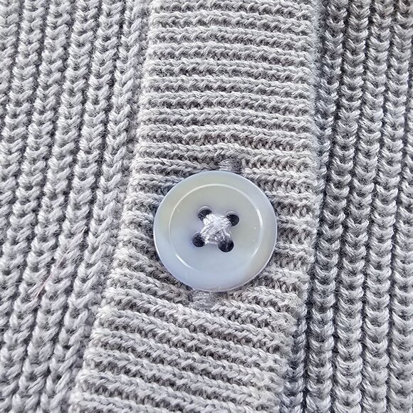 J.Crew Women's Lilac Purple Cotton Cardigan Size M - Picture 2 of 11